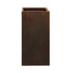 Керамический горшок Static 28 x 55(В) см, квадратный, коричневый цена и информация | Вазоны | kaup24.ee