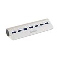 USB šakotuvas CoolBox COO-HU7ALU3 Aliuminis (7 Uostai)