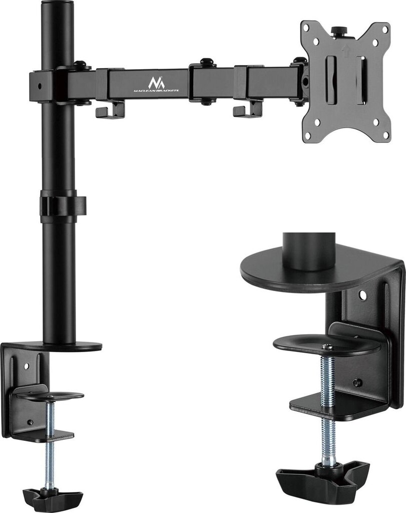 Maclean MC-883 monitor mount / stand цена и информация | Monitori hoidjad | kaup24.ee