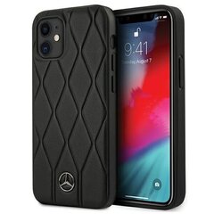 Mercedes MEHCP12SMULBK iPhone 12 mini 5,4" czarny/black hardcase Wave Line цена и информация | Чехлы для телефонов | kaup24.ee