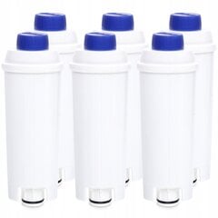 6x Фильтр для воды для кофемашины DELONGHI DYNAMICA ECAM цена и информация | Аксессуары для кофейных аппаратов  | kaup24.ee