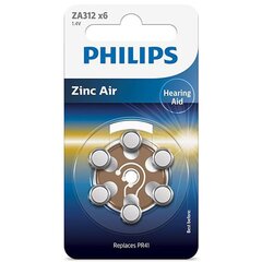 Philips ZA312  цена и информация | Батарейки | kaup24.ee