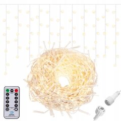 500 LED-iga jõuluvanik, kuldne цена и информация | Гирлянды | kaup24.ee