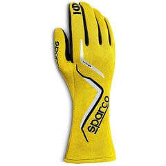 Men's Driving Gloves Sparco LAND Kollane Suurus 9 S3727760 hind ja info | Jõusaali kindad | kaup24.ee