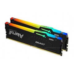 Kingston Fury Beast RGB 32 Kit (16GBx2) GB цена и информация | Оперативная память (RAM) | kaup24.ee
