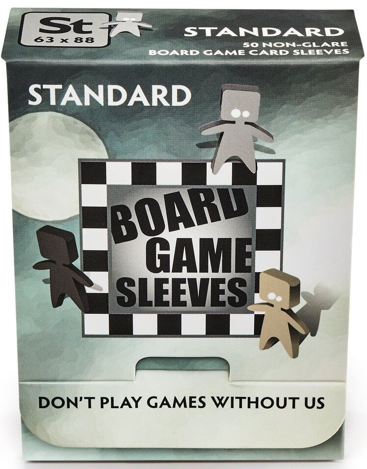 Board Games Sleeves - Non-Glare - Standard (63x88mm) - 50 Pcs цена и информация | Lauamängud ja mõistatused | kaup24.ee