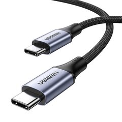 USB-C to USB-C UGREEN USB4 Cable, 240W, 2m (Black) цена и информация | Кабели для телефонов | kaup24.ee