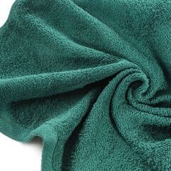 Lihtne puuvillane rätik, tumeroheline, 50x90 cm. hind ja info | Rätikud, saunalinad | kaup24.ee