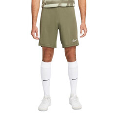 Meeste lühikesed püksid Nike Academy 21, roheline CW6107 222 hind ja info | Jalgpalli varustus ja riided | kaup24.ee