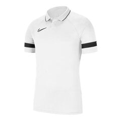 Детская футболка Nike Dri-FIT Academy 21 Polo SS белый CW6106 100 цена и информация | Футбольная форма и другие товары | kaup24.ee