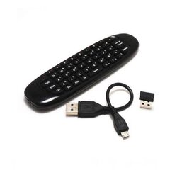 Kaugjuhtimispult C120 air mouse Blacklit Air mouse hind ja info | Smart TV tarvikud | kaup24.ee