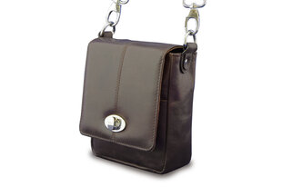 Кожаная сумка с плечевым ремнем №1711 цена и информация | Мужские сумки | kaup24.ee