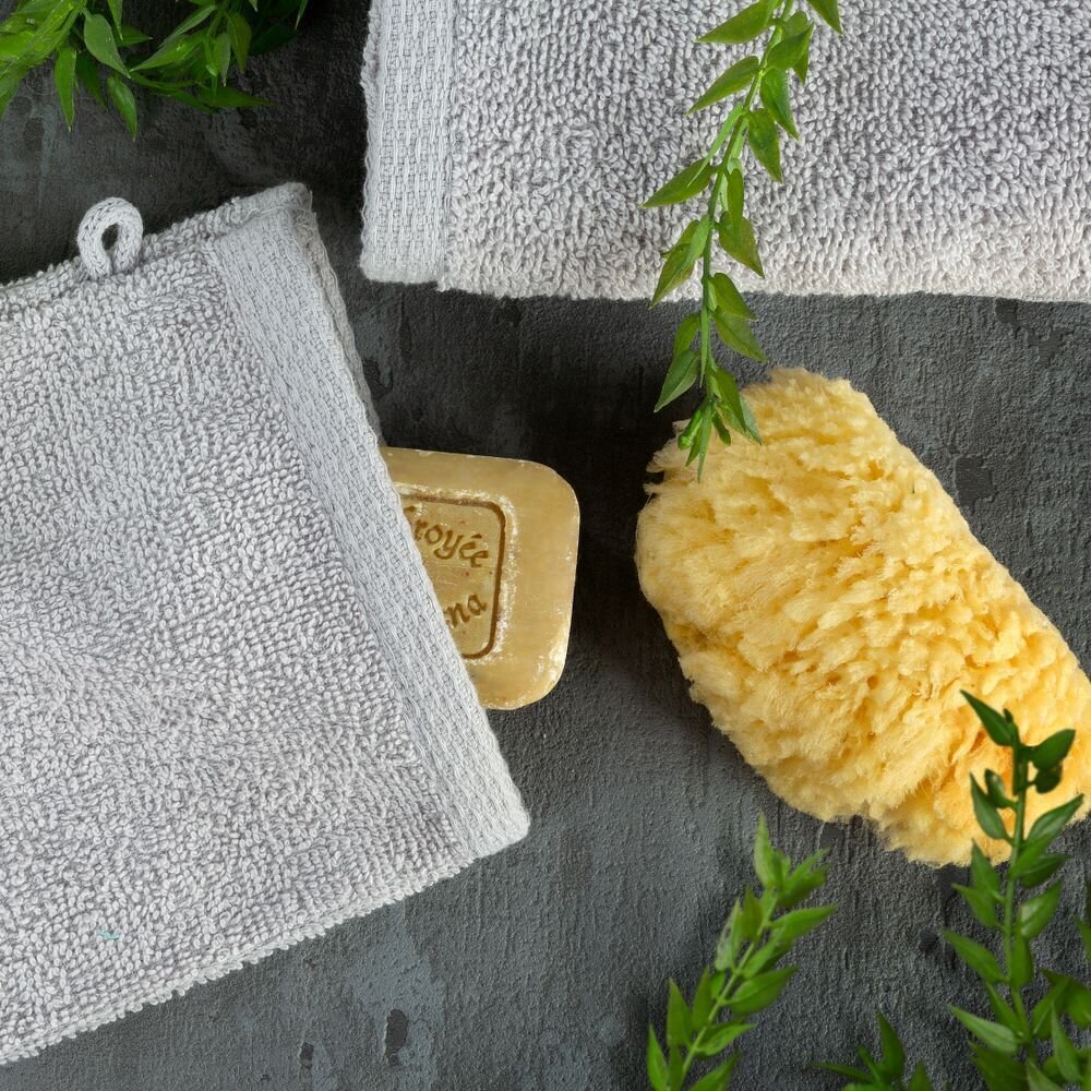 Lihtne puuvillane rätik, must, 16x21 cm. hind ja info | Rätikud, saunalinad | kaup24.ee