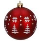 Jõuluehted jõulupuu jaoks, punased, 30tk., 5 cm цена и информация | Kuuseehted | kaup24.ee