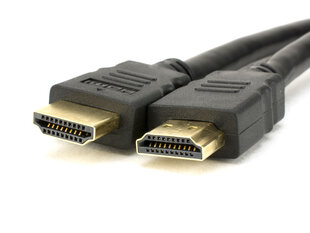 Cable HDMI-HDMI 1.4v 2,0M Black цена и информация | Кабели и провода | kaup24.ee