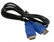 Cable HDMI-HDMI 1.4v 1,2M Black hind ja info | Kaablid ja juhtmed | kaup24.ee