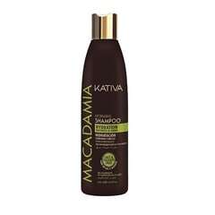 Niisutav šampoon Macadamia Kativa, 250 ml цена и информация | Шампуни | kaup24.ee