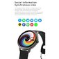Naiste käekell Smart watch Q71PRO BK SIL with BT call and SOS button цена и информация | Nutikellad (smartwatch) | kaup24.ee