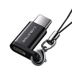 OTG adapter USB 2.0 Type-C (M) - micro USB (F) цена и информация | Адаптеры и USB-hub | kaup24.ee