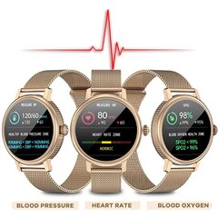 Naiste käekell Smart watch CF90 BK SIL with amoled screen hind ja info | Nutikellad (smartwatch) | kaup24.ee