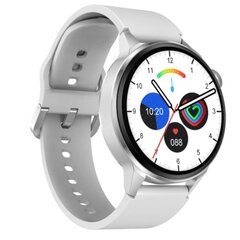 Naiste käekell Smart watch DT4 with wireless charger and BT, hõbehall hind ja info | Nutikellad (smartwatch) | kaup24.ee
