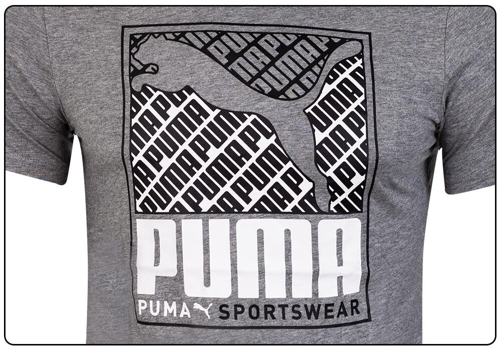 T-särk puma cat box tee 58776603 цена и информация | Meeste T-särgid | kaup24.ee