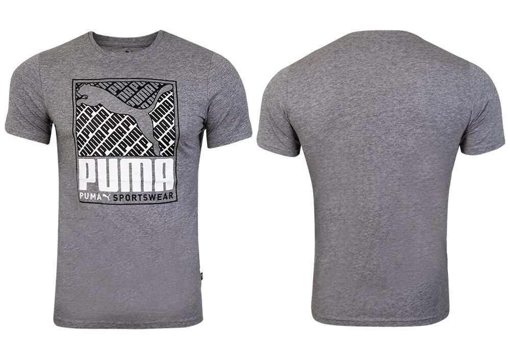 T-särk puma cat box tee 58776603 цена и информация | Meeste T-särgid | kaup24.ee