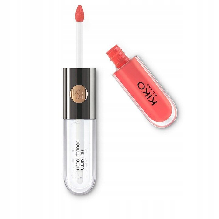 huulepulk ja huuleläige iko Milano Unlimited Double Touch, 113 Satin Coral, 6 ml цена и информация | Huulepulgad, -läiked, -palsamid, vaseliin | kaup24.ee