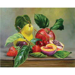 Картина по номерам "Натюрморт с фруктами", 40x50, C 89682 цена и информация | Живопись по номерам | kaup24.ee