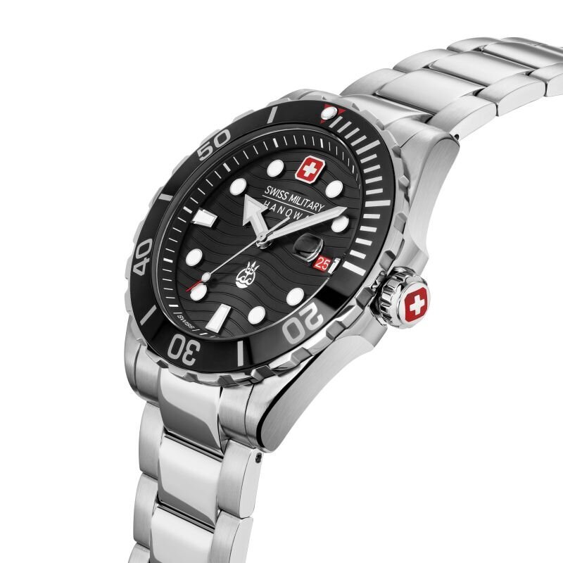 Meeste käekell Swiss Military Offshore Diver II SMWGH2200301 цена и информация | Meeste käekellad | kaup24.ee