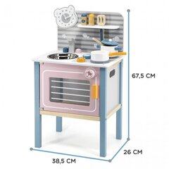 Mini puidust köök lastele koos tarvikutega hind ja info | Tüdrukute mänguasjad | kaup24.ee