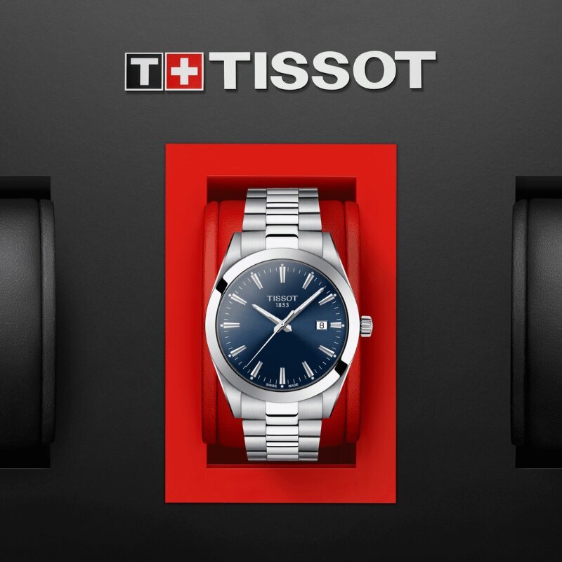 Meeste käekell Tissot Gentlemen T127.410.11.041.00 hind ja info | Meeste käekellad | kaup24.ee