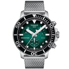 Meeste käekell Tissot Seastar 1000 Chronograph T120.417.11.091.00 hind ja info | Meeste käekellad | kaup24.ee