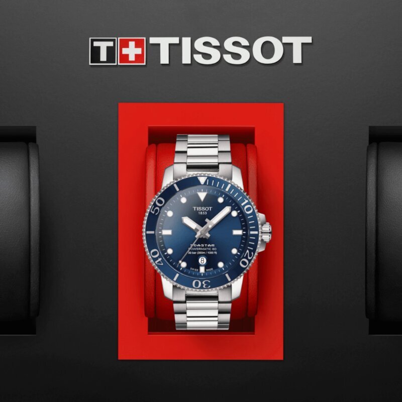 Meeste käekell Tissot Seastar 1000 Powermatic 80 T120.407.11.041.03 цена и информация | Meeste käekellad | kaup24.ee