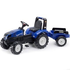 Minamatic traktor koos haagisega - New Holland Large hind ja info | Poiste mänguasjad | kaup24.ee
