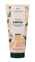 Toitev ihupiim The Body Shop Almond Milk 200 ml цена и информация | Кремы, лосьоны для тела | kaup24.ee