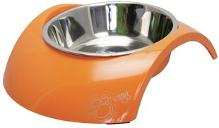 Rogz kauss Bowzl Luna Large Orange, 700ml цена и информация | Миски, ящики для корма | kaup24.ee