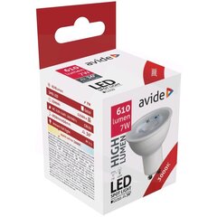 LED pirn 7W GU10 36° 3K AVIDE hind ja info | Lambipirnid, lambid | kaup24.ee