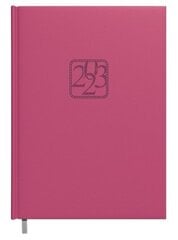 Planning notebook calendar for 2019, A5, Raspberry Red, Delivery 2-3 W.D. hind ja info | Kalendrid, märkmikud | kaup24.ee