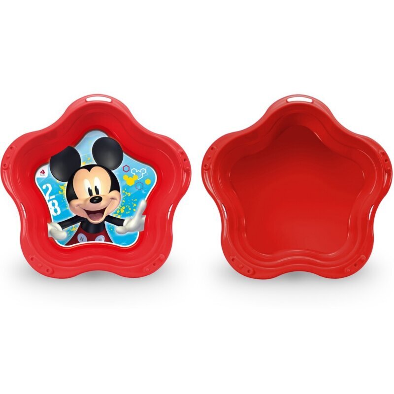 Liivakast ja bassein - Mickey Mouse, 2in1 hind ja info | Liivakastid, liiv ja mänguasjad | kaup24.ee
