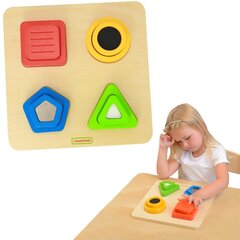 Деревянная сенсорная игрушка - Masterkidz цена и информация | Развивающие игрушки | kaup24.ee