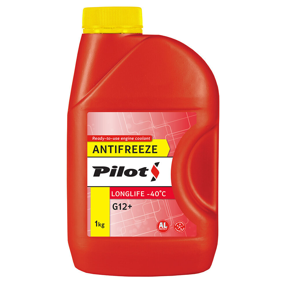 PILOT antifriis LONGLIFE -40C 1kg, punane hind ja info | Antifriisid ja jahutusvedelikud | kaup24.ee