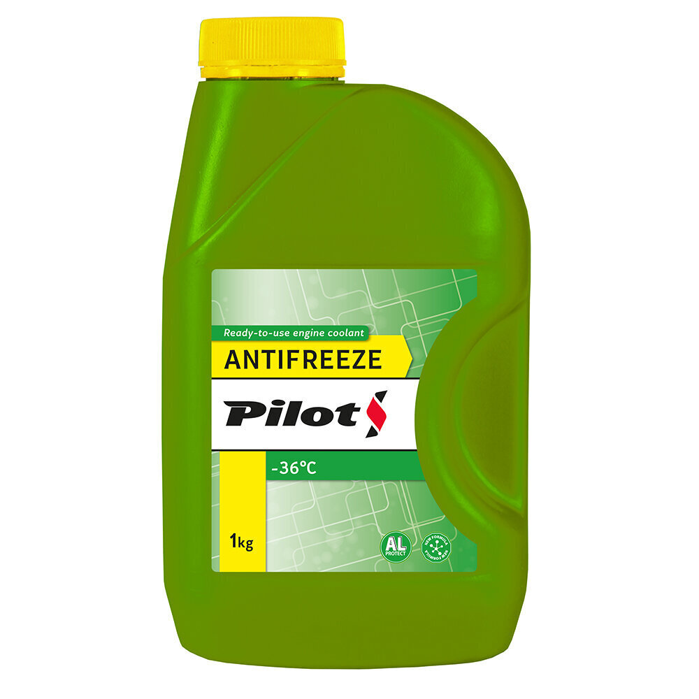 PILOT Antifriis -36C 1KG roheline hind ja info | Antifriisid ja jahutusvedelikud | kaup24.ee