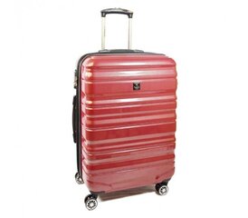 Airtex reisikohver, väike, punane, 33l, 7223/20 цена и информация | Чемоданы, дорожные сумки | kaup24.ee