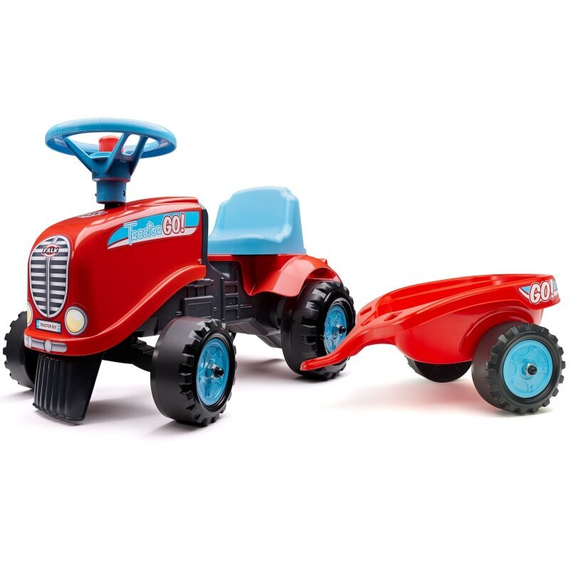 Falk Tractor Go, punane цена и информация | Imikute mänguasjad | kaup24.ee