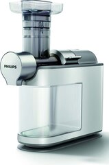 Соковыжималка Philips Juicer HR1945/80 Type Slow juicer, White/Grey, 200 W цена и информация | Соковыжималки | kaup24.ee