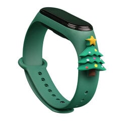 Strap Xmas Wristband Xiaomi Mi Band 4 / Mi Band 3 цена и информация | Аксессуары для смарт-часов и браслетов | kaup24.ee