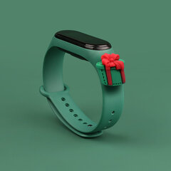 Strap Xmas Wristband for Xiaomi Mi Band 4 / Mi Band 3 hind ja info | Nutikellade ja nutivõrude tarvikud | kaup24.ee