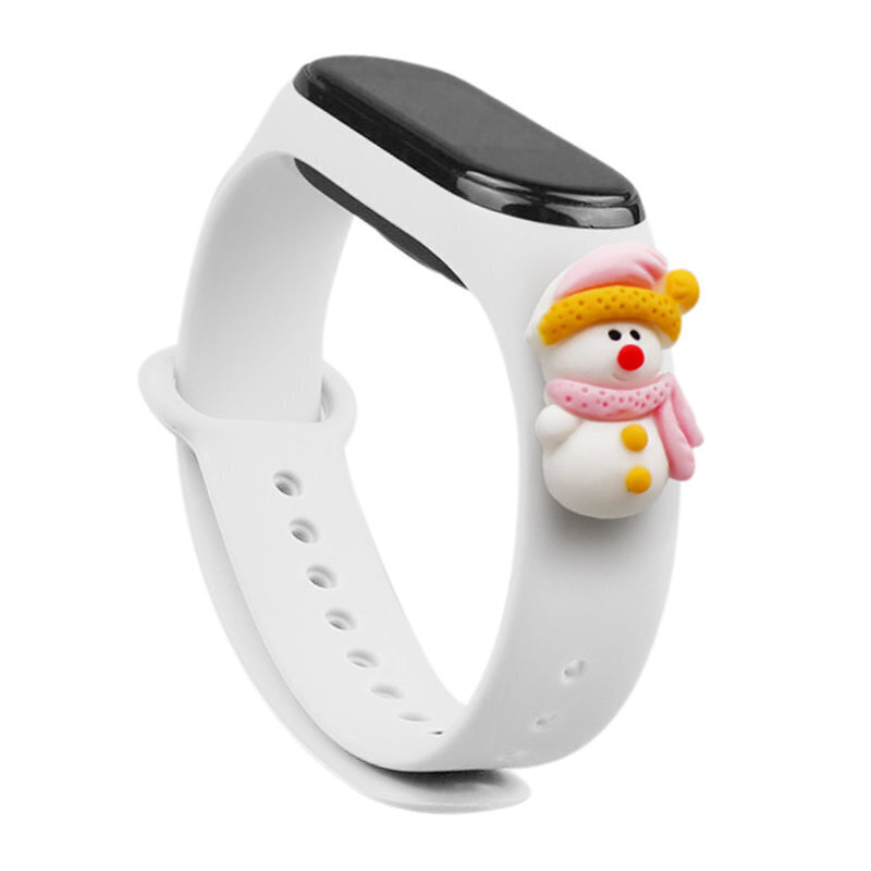 Strap Xmas Wristband for Xiaomi Mi Band 4 / Mi Band 3 hind ja info | Nutikellade ja nutivõrude tarvikud | kaup24.ee