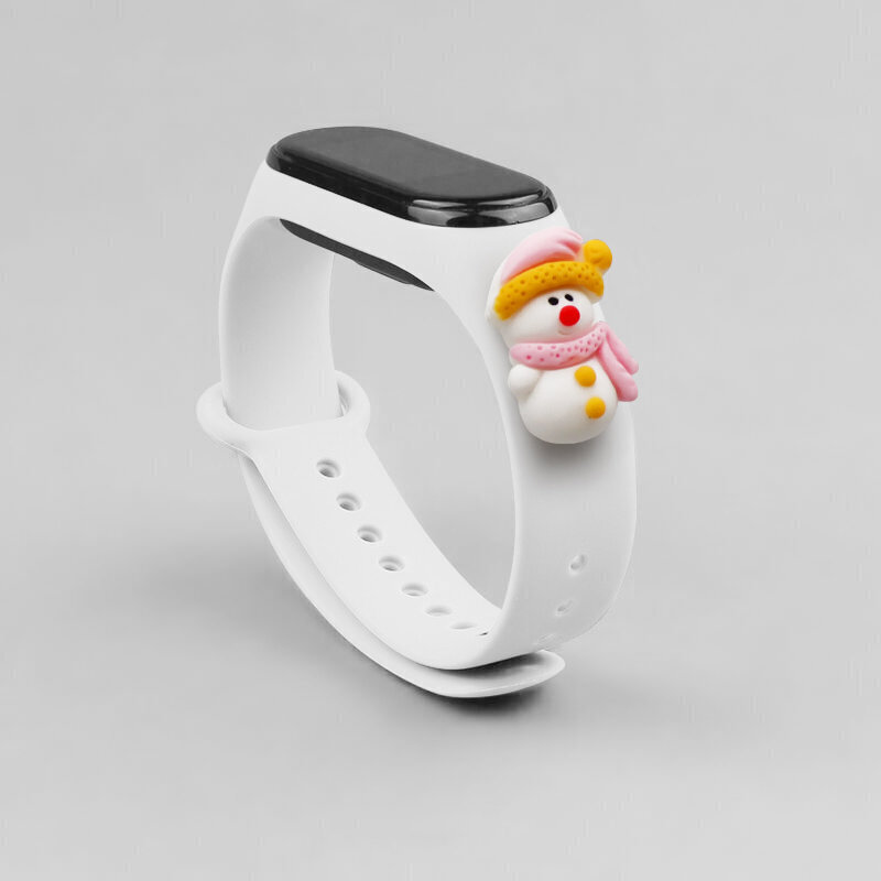 Strap Xmas Wristband for Xiaomi Mi Band 4 / Mi Band 3 hind ja info | Nutikellade ja nutivõrude tarvikud | kaup24.ee